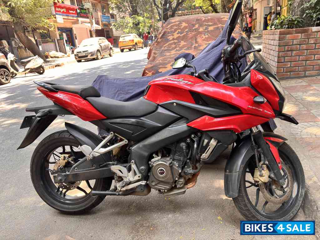 Passion Red Bajaj Pulsar AS 200