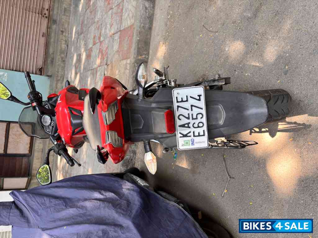 Passion Red Bajaj Pulsar AS 200