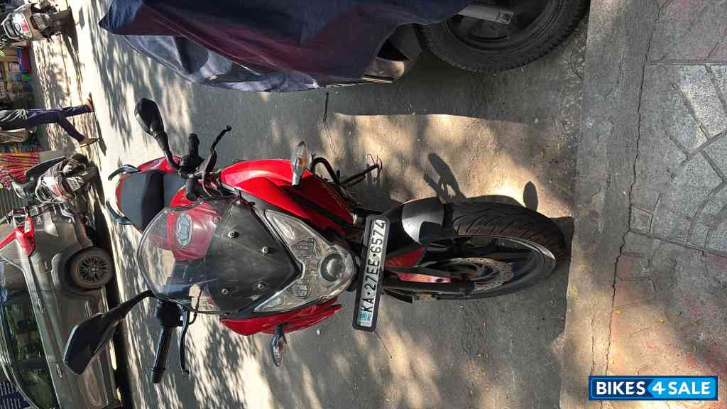 Passion Red Bajaj Pulsar AS 200