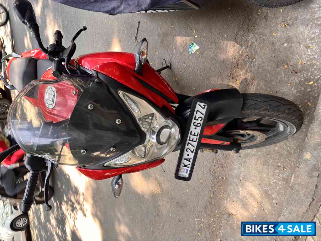Passion Red Bajaj Pulsar AS 200