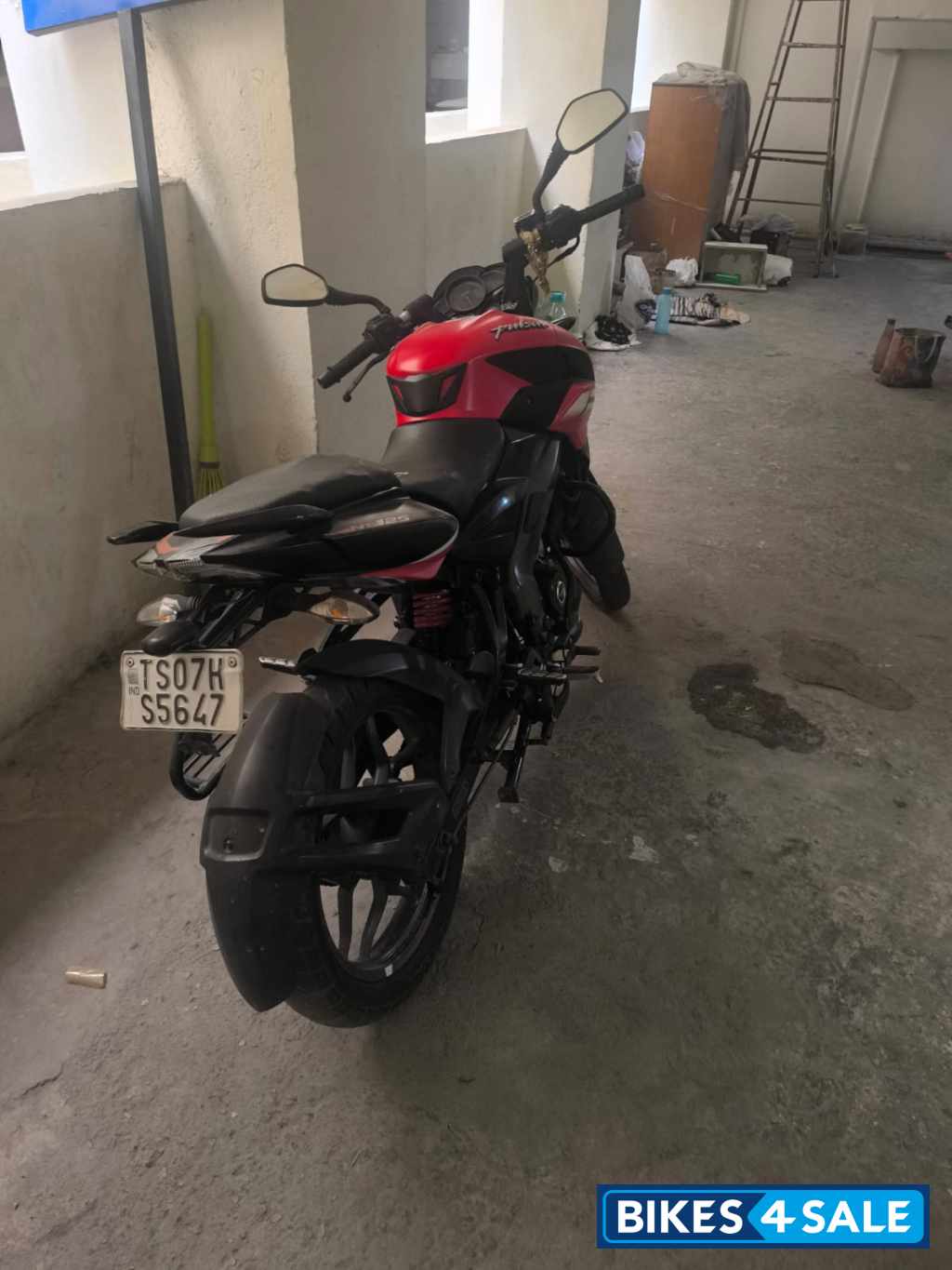 Red Bajaj Pulsar NS125 BS6 Red Bajaj Pulsar NS125 BS6