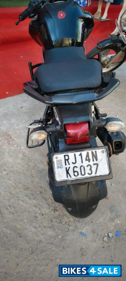 Black Yamaha FZ-S FI V3