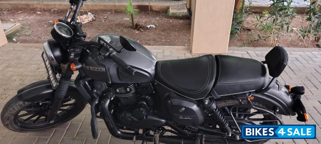 Smoke Grey Yezdi Roadster Dark