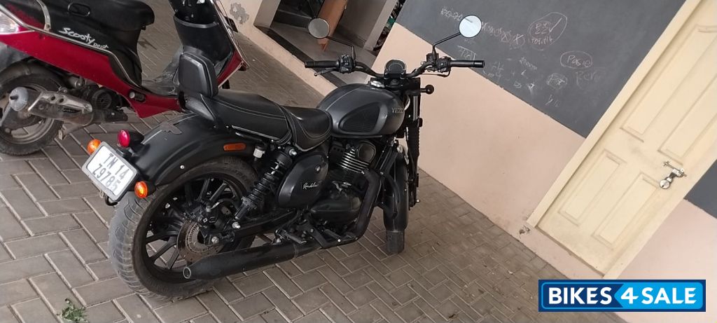 Smoke Grey Yezdi Roadster Dark