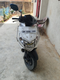 Black White Honda Dio