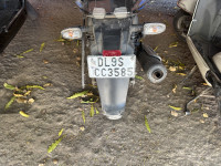 Black Blue Bajaj Pulsar 150 Twin Disc BS6