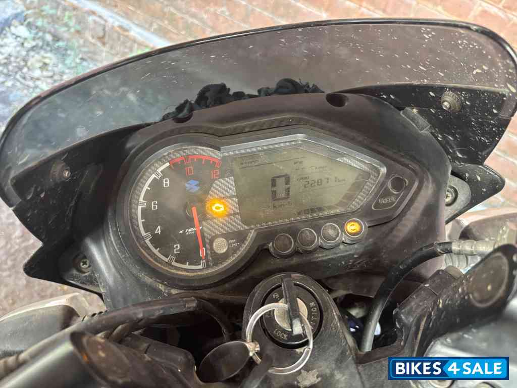Black Blue Bajaj Pulsar 150 Twin Disc BS6