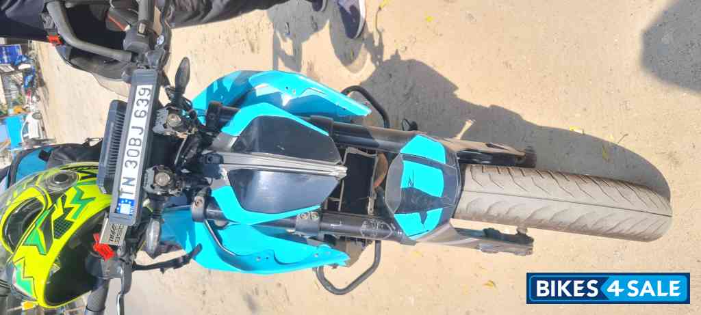 Blue Its A Wrap KTM Duke 390