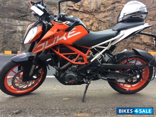 Orange Black KTM Duke 390