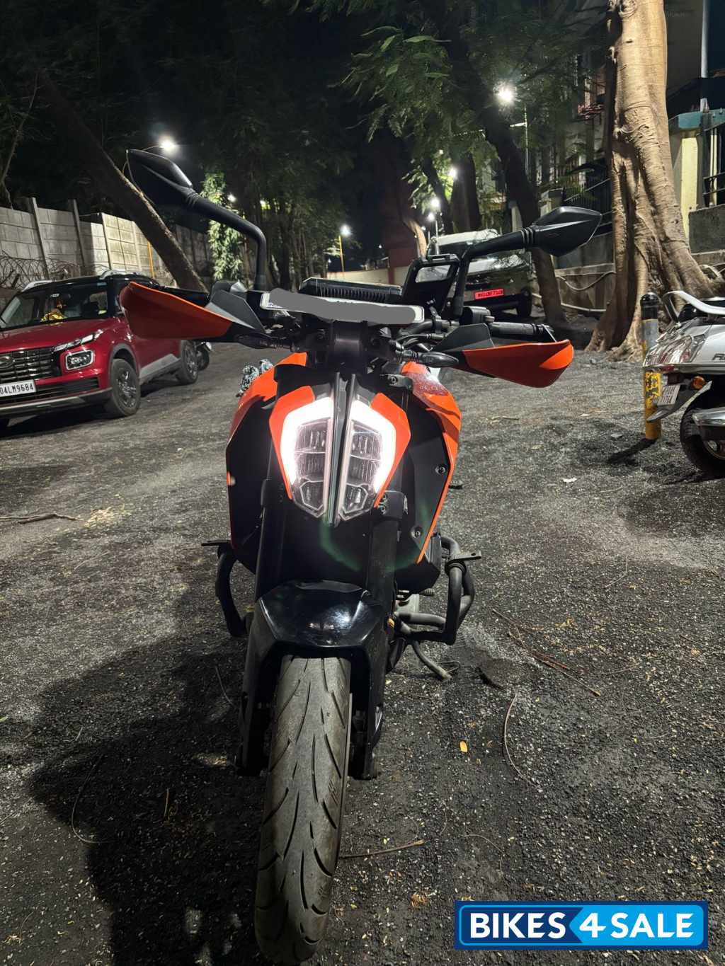 Orange Black KTM Duke 390