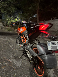 Orange Black KTM Duke 390
