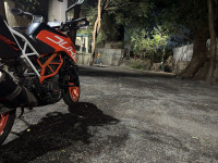 Orange Black KTM Duke 390
