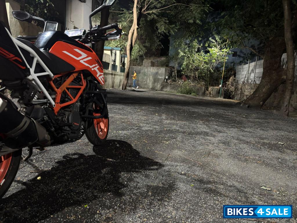 Orange Black KTM Duke 390