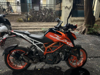 Orange Black KTM Duke 390