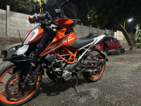 Orange Black KTM Duke 390