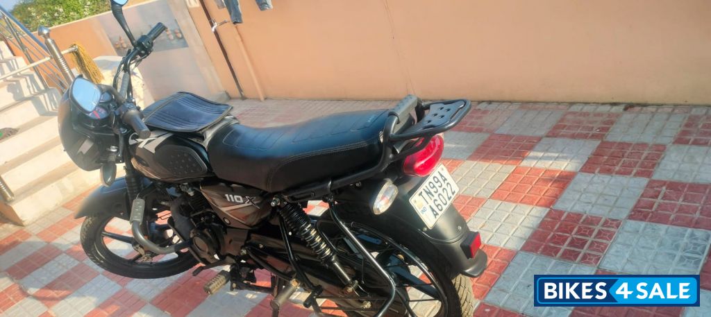 Ebony Black With Sil Bajaj CT110X