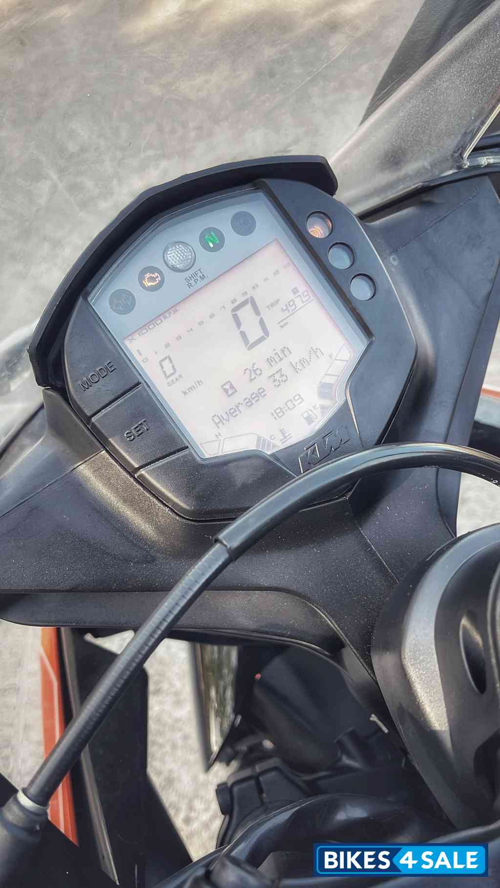 Electronic Orange KTM RC 125