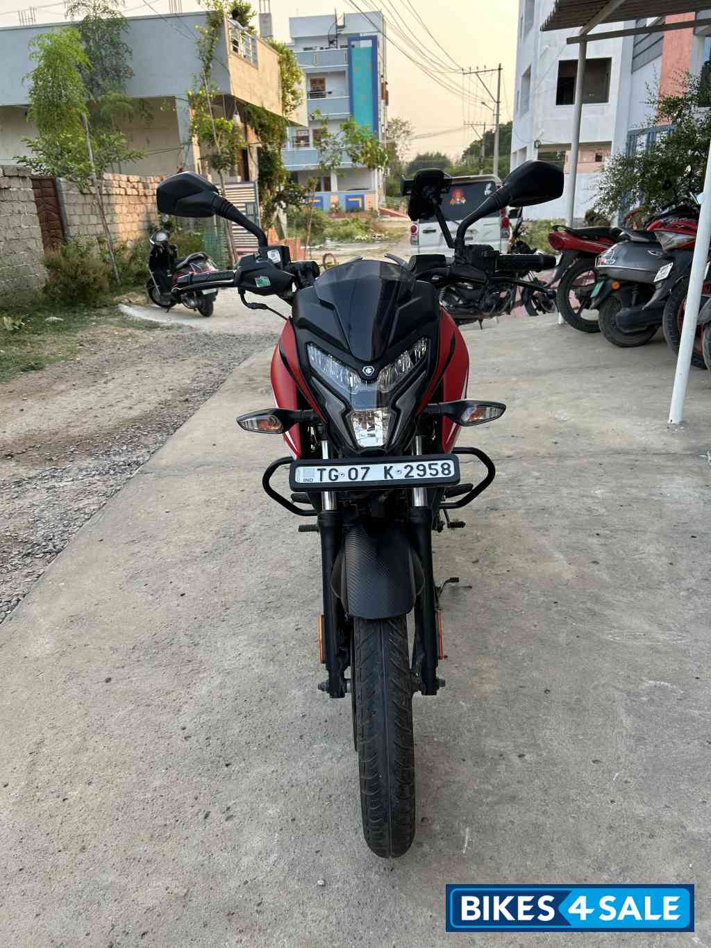 Burnt Red Bajaj Pulsar NS125 BS6