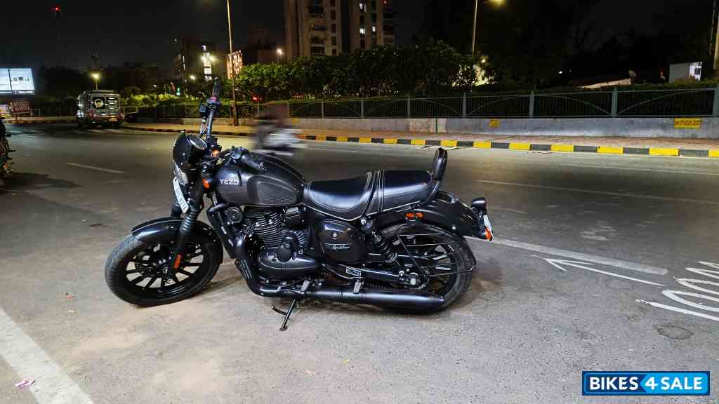 Smoke Grey Yezdi Roadster Dark