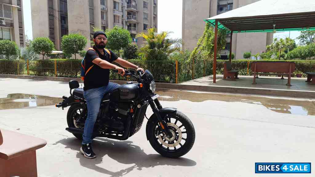 Smoke Grey Yezdi Roadster Dark