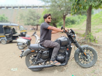 Smoke Grey Yezdi Roadster Dark