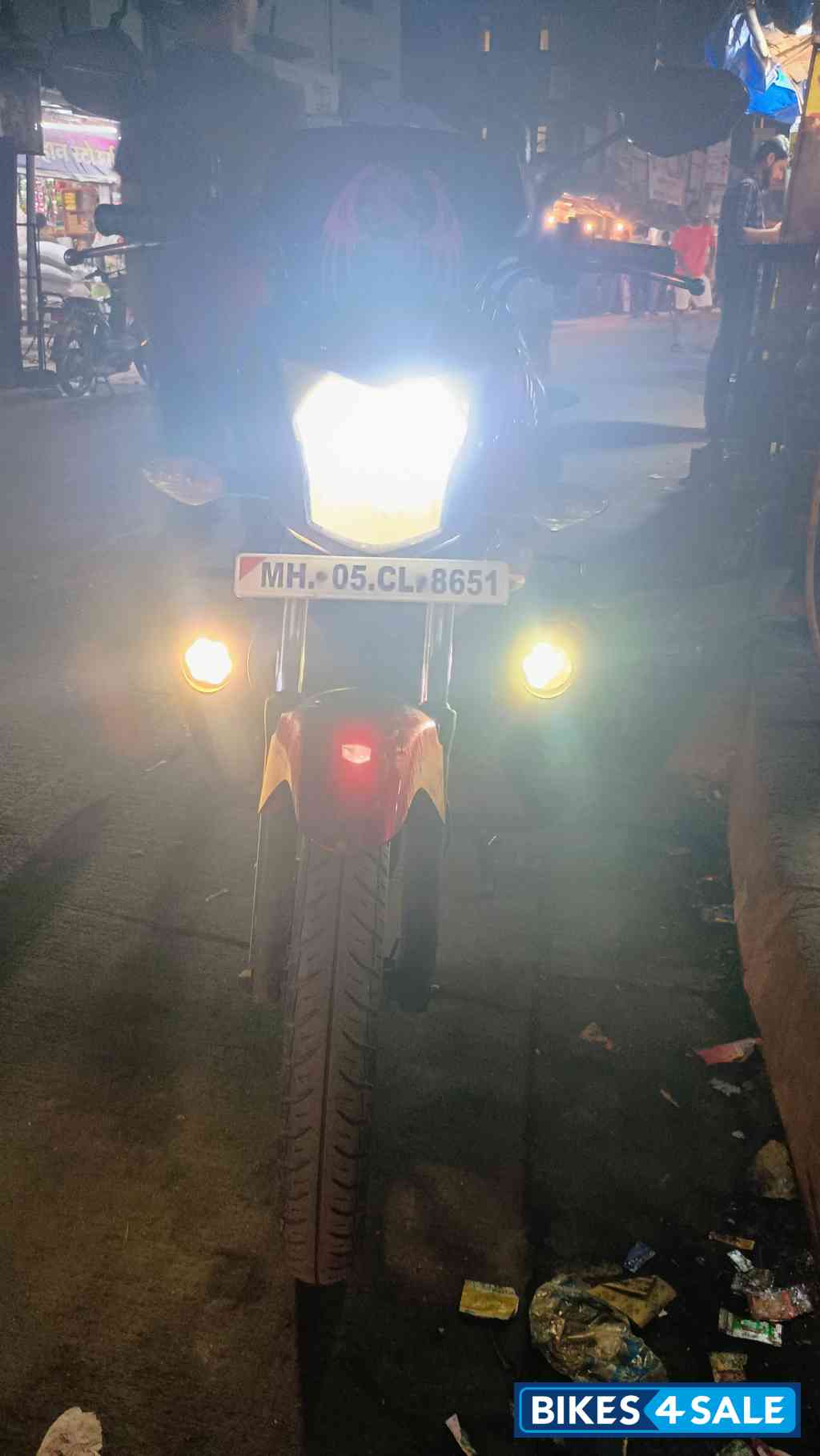 Red Honda CB Trigger