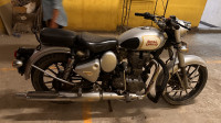 Silver Royal Enfield Classic 350