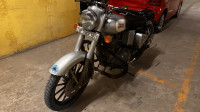 Silver Royal Enfield Classic 350