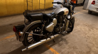 Silver Royal Enfield Classic 350