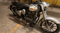 Silver Royal Enfield Classic 350