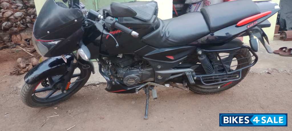 Black With Red Bajaj Pulsar 125