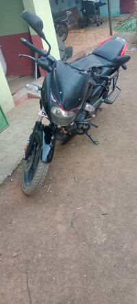 Black With Red Bajaj Pulsar 125