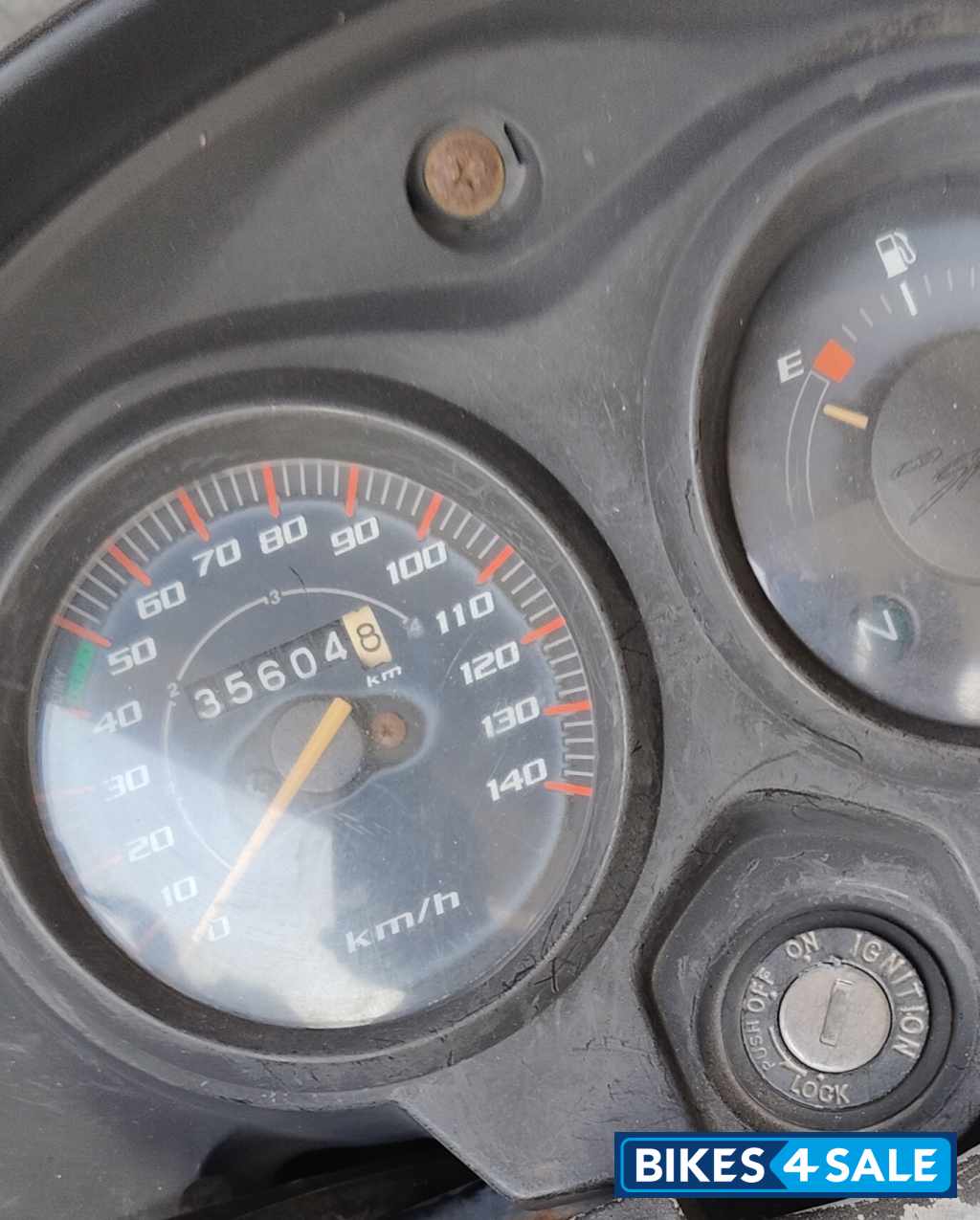 Black Honda Shine 125 Disc