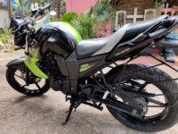 Green And Black Yamaha FZ-S