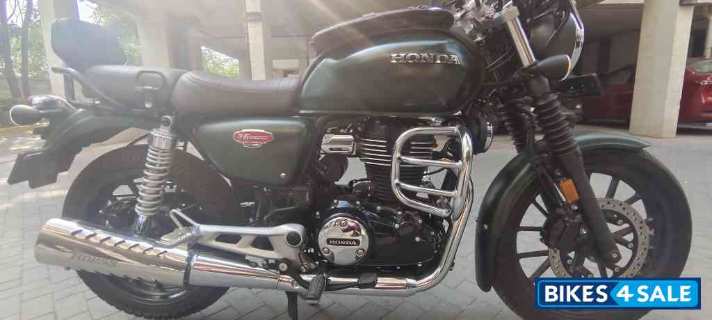 Olive Green Honda Hness CB350 DLX Pro