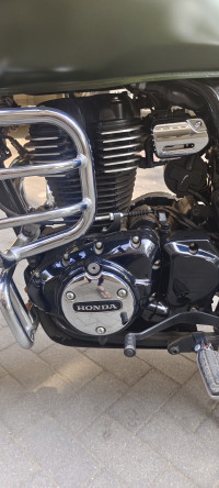 Olive Green Honda Hness CB350 DLX Pro