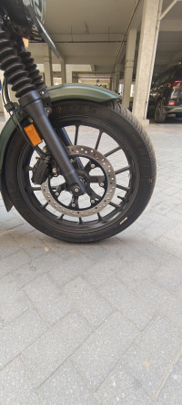 Olive Green Honda Hness CB350 DLX Pro