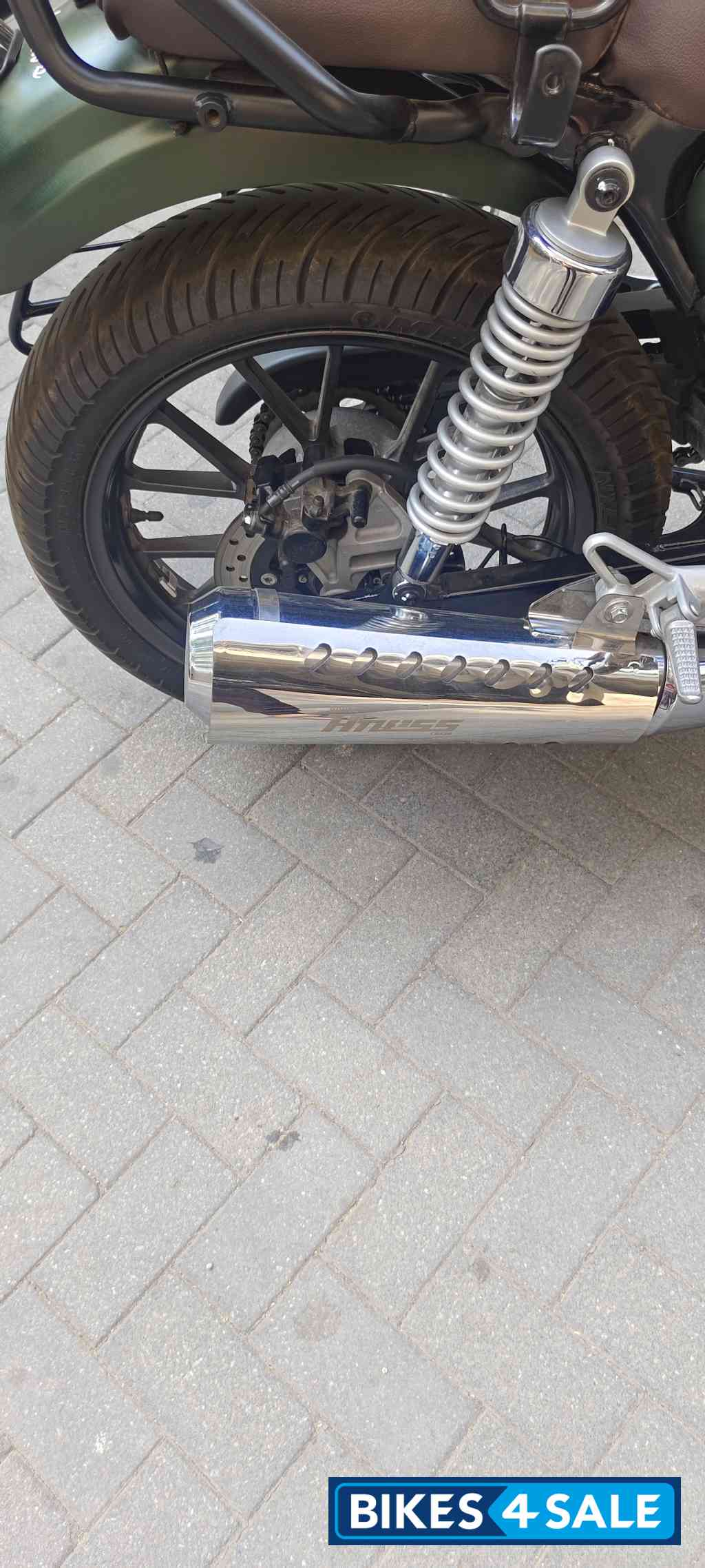 Olive Green Honda Hness CB350 DLX Pro