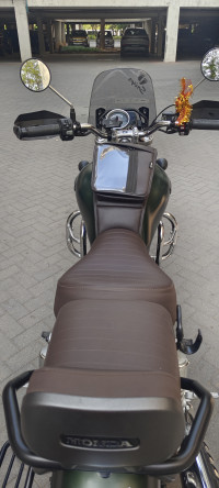 Olive Green Honda Hness CB350 DLX Pro
