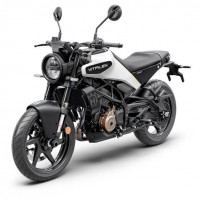 White And Black Husqvarna Vitpilen 250 2024