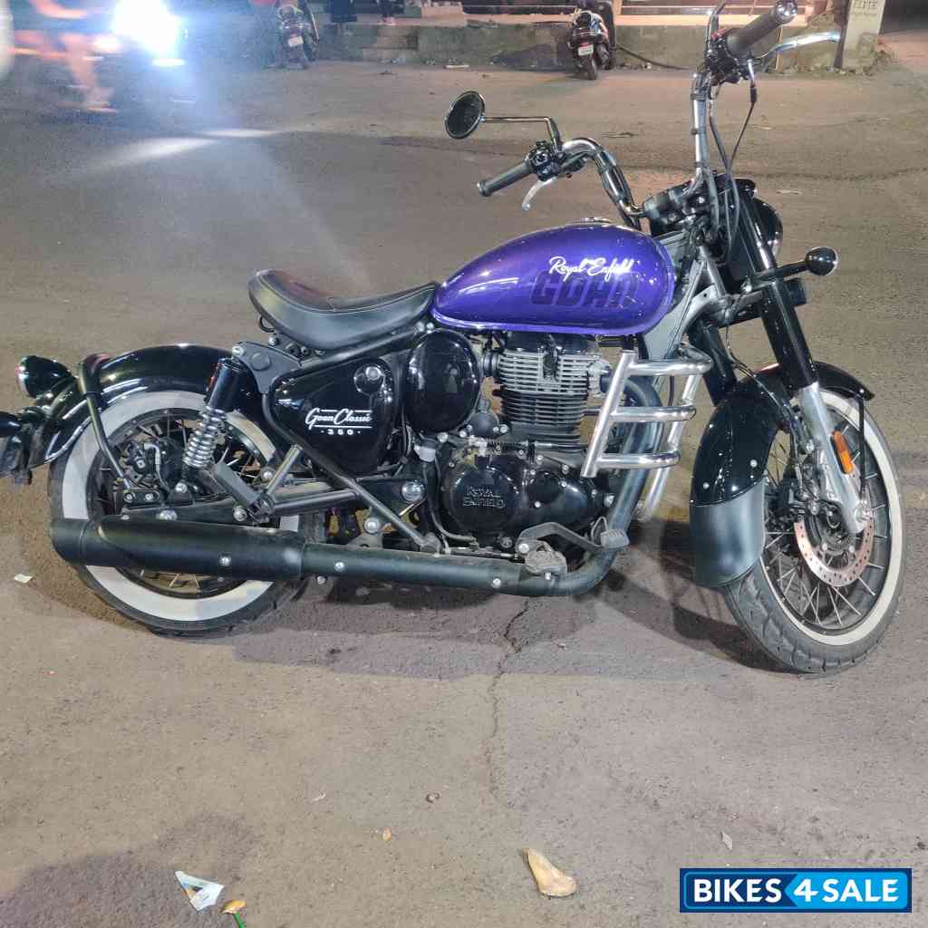 Purple Haze Royal Enfield Goan Classic 350