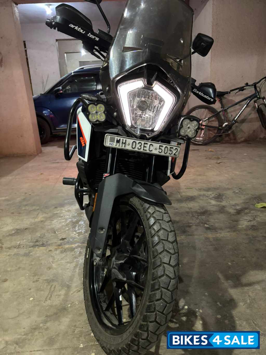 Blue KTM 250 Adventure 2022