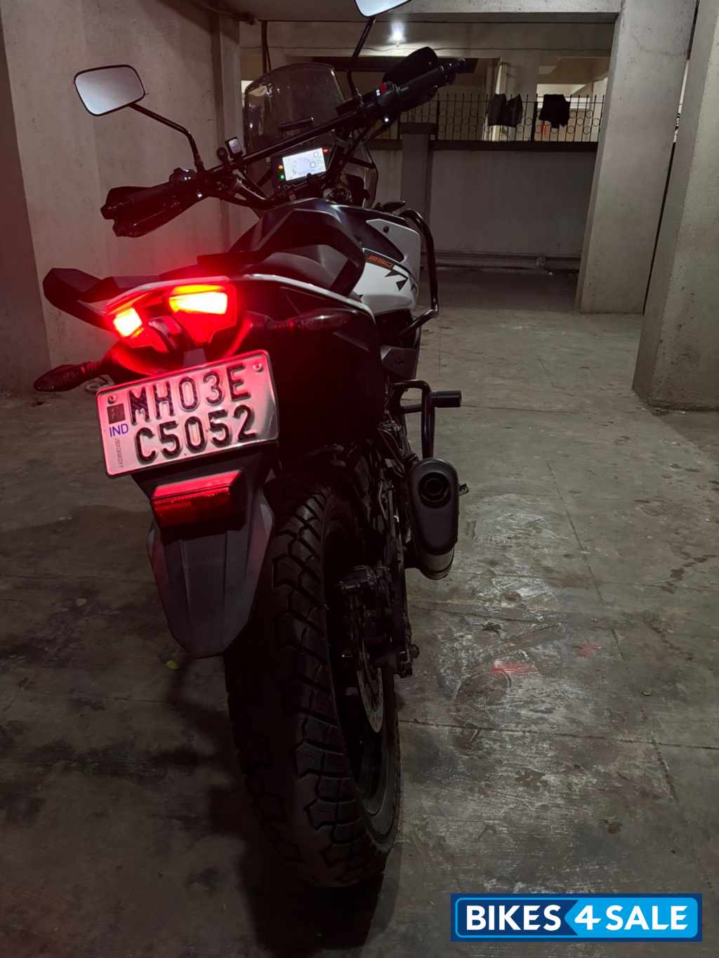 Blue KTM 250 Adventure 2022