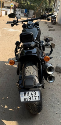 Black Harley Davidson Fat Bob