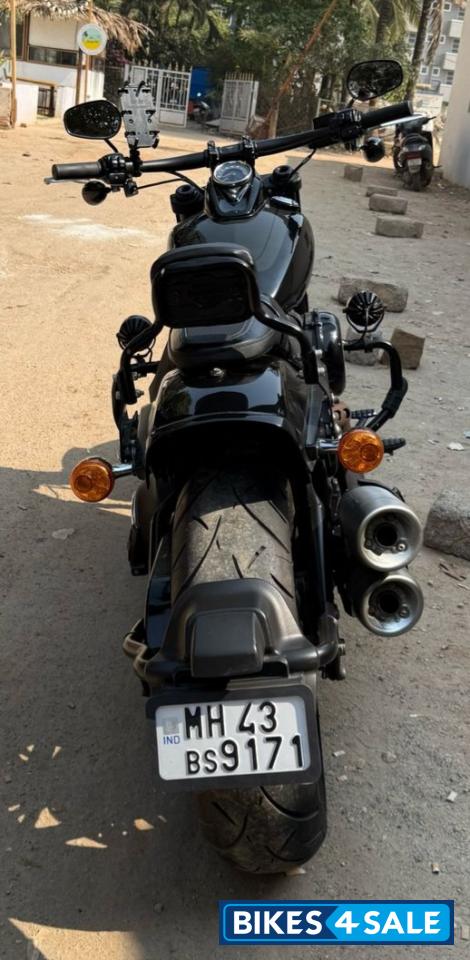 Black Harley Davidson Fat Bob