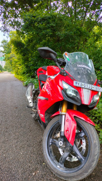 Racing Red TVS Apache RR 310 BTO