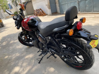 Rebel Red Royal Enfield Hunter 350 Metro