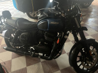 Blue Yezdi Roadster Dark