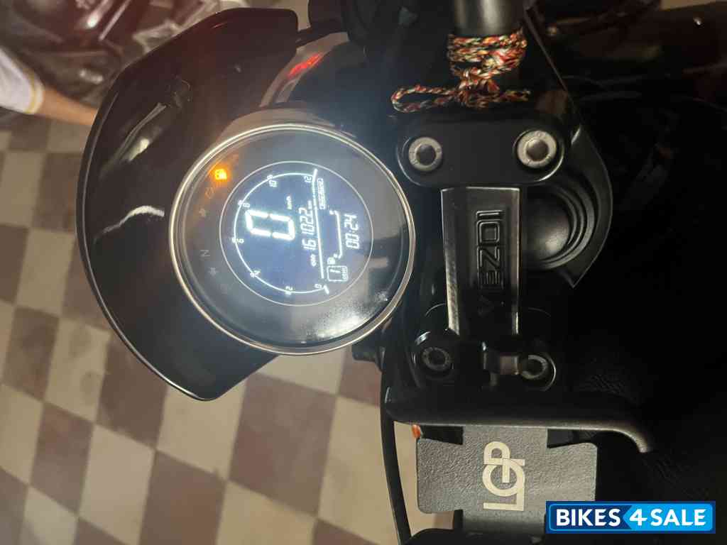 Blue Yezdi Roadster Dark