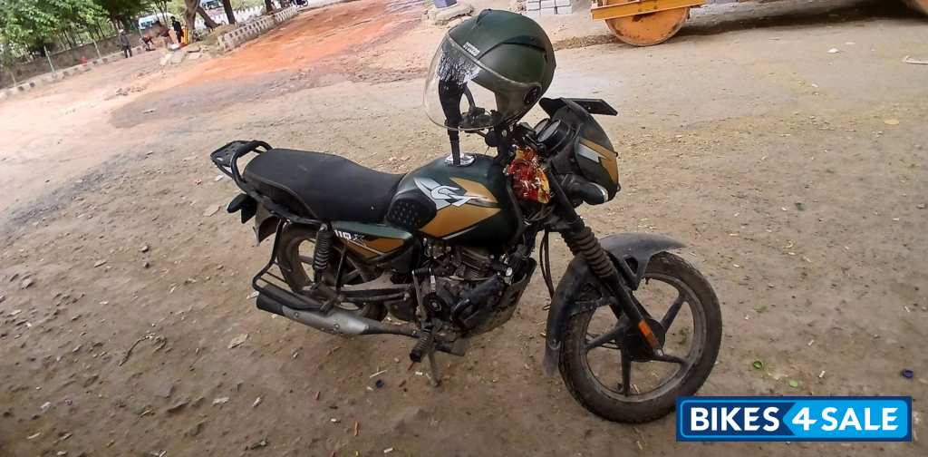 Green Matt Bajaj CT110X